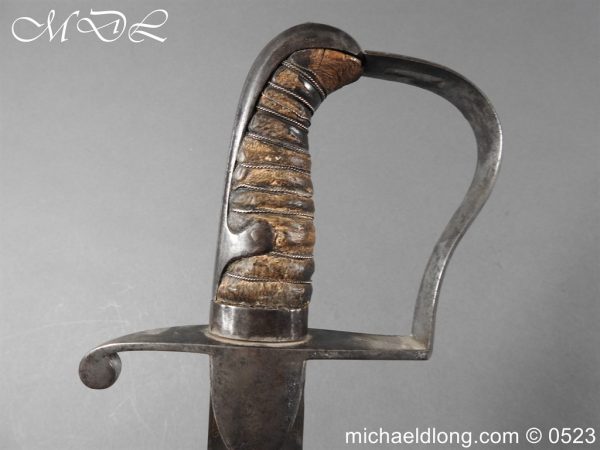 michaeldlong.com 3007183 600x450 British Officer’s 1796 Cavalry Sword
