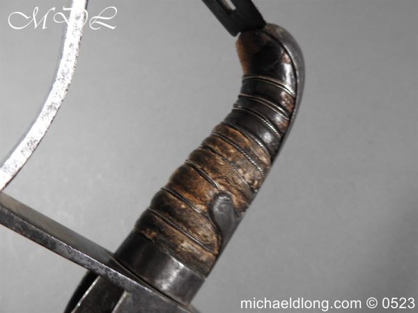 michaeldlong.com 3007186 600x450 British Officer’s 1796 Cavalry Sword