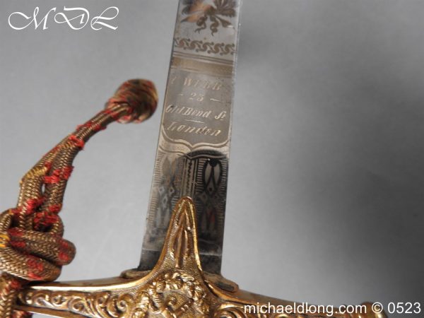 Victorian General Officer’s Mameluke Sword - Image 13