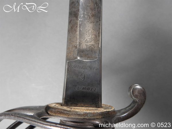 British Officer’s 1821 Light Cavalry  Sword - Image 12
