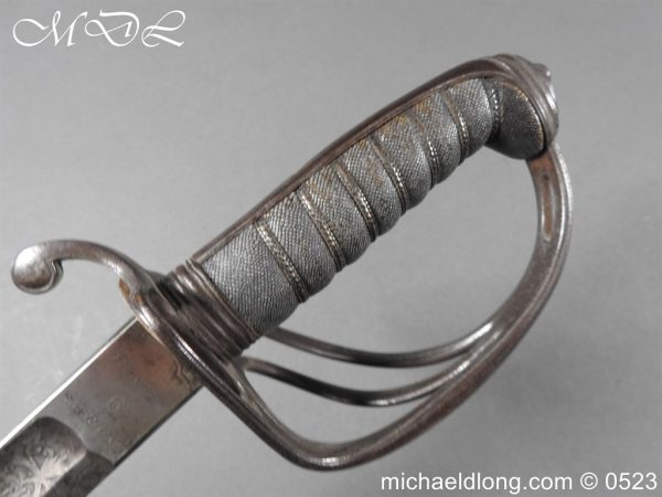 michaeldlong.com 3007278 600x450 British Officer’s 1821 Light Cavalry Sword