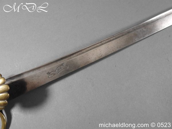 michaeldlong.com 3007332 600x450 English 18th Century Short Sword Hunting Hanger