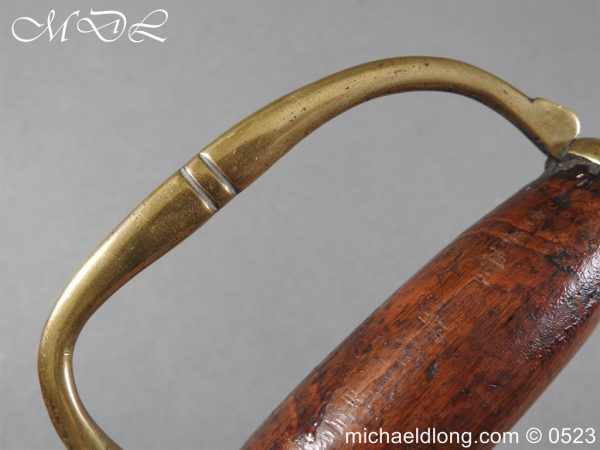 michaeldlong.com 3007343 600x450 English 18th Century Short Sword Hunting Hanger