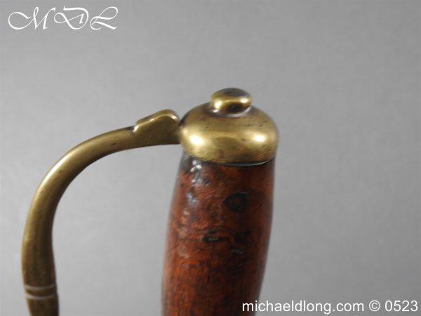 michaeldlong.com 3007344 600x450 English 18th Century Short Sword Hunting Hanger