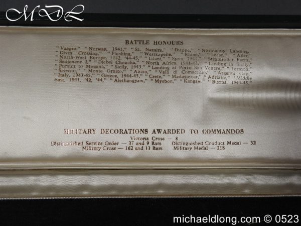 Wilkinson Sword Commando 1940 - 1945 Presentation Dagger - Image 12