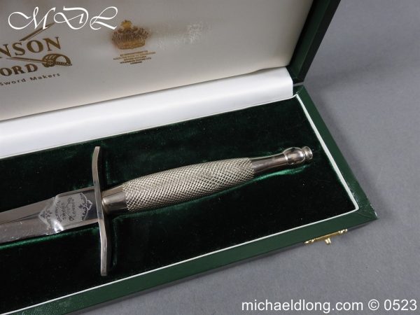 Wilkinson Sword Presentation 1st pattern Commando Knife - Image 12