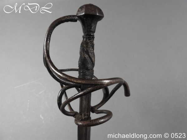 Swept Hilt Rapier c 1600