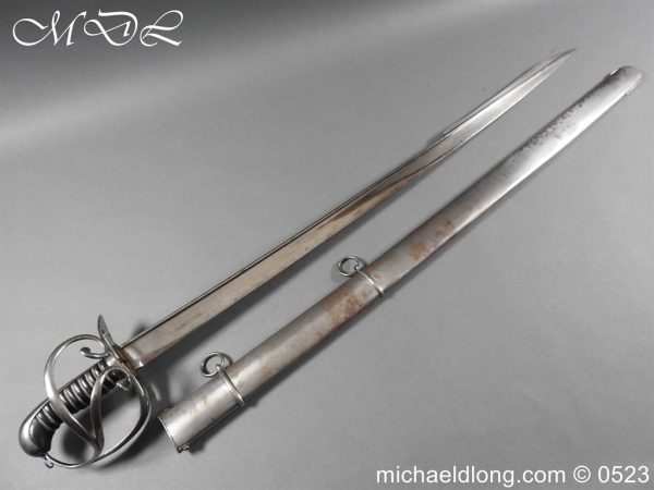 British Officer’s 1796 Cavalry Sword by Thomas Gill