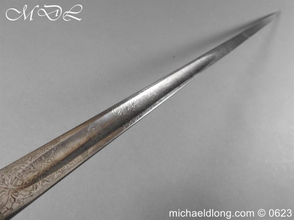 michaeldlong.com 3007962 600x450 Cameronians Officer's Sword (Scottish Rifles)
