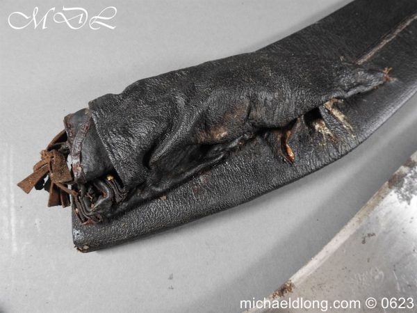 Khukuri / Kukri Knife with Engraved Blade 19th C - Image 2