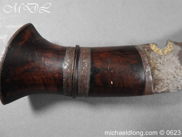 Khukuri / Kukri Knife with Engraved Blade 19th C - Image 13