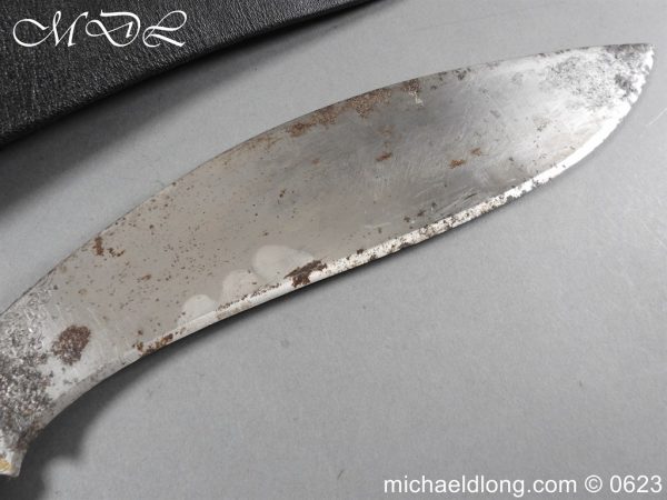 Khukuri / Kukri Knife with Engraved Blade 19th C - Image 6