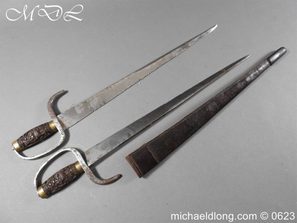 michaeldlong.com 3008129 600x450 Chinese Butterfly Sword c 1900