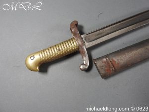 michaeldlong.com 3008148 300x225 French Model 1842 Yataghan Sword Bayonet
