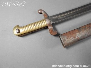 michaeldlong.com 3008152 300x225 French Model 1842 Yataghan Sword Bayonet