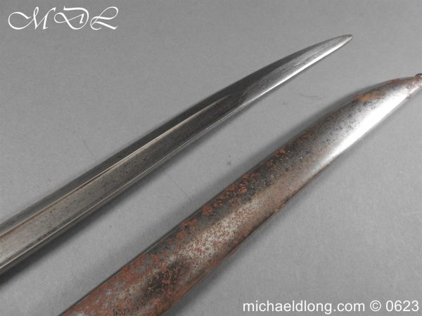 michaeldlong.com 3008154 600x450 French Model 1842 Yataghan Sword Bayonet