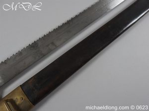 michaeldlong.com 3008251 300x225 Swiss Brass Hilted Short Sword with Saw Back Blade