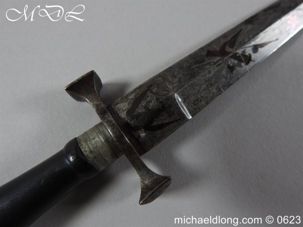 Continental Stiletto with Etched and Blue Blade - Image 13