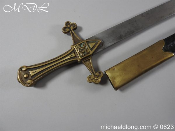michaeldlong.com 3008330 600x450 Victorian Bandsman Sword with Curved Blade