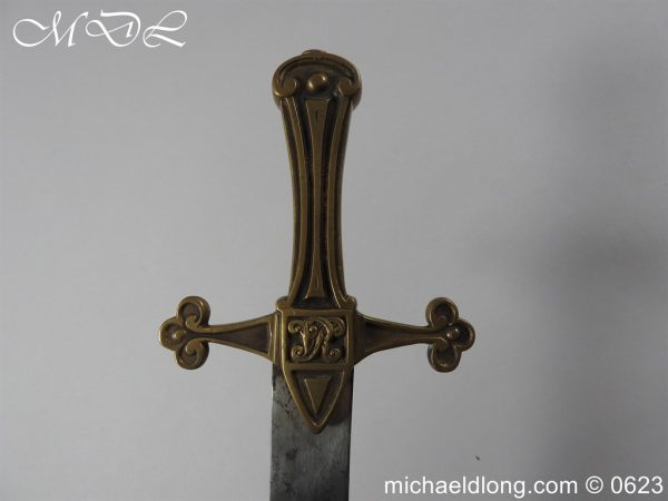 michaeldlong.com 3008340 600x450 Victorian Bandsman Sword with Curved Blade