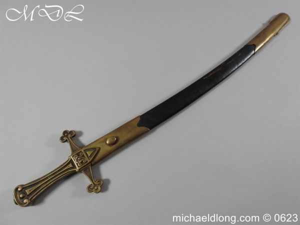 michaeldlong.com 3008344 600x450 Victorian Bandsman Sword with Curved Blade