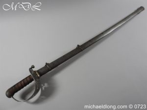 6th Dragoon Guards Victorian Carabineer's Officer's Sword