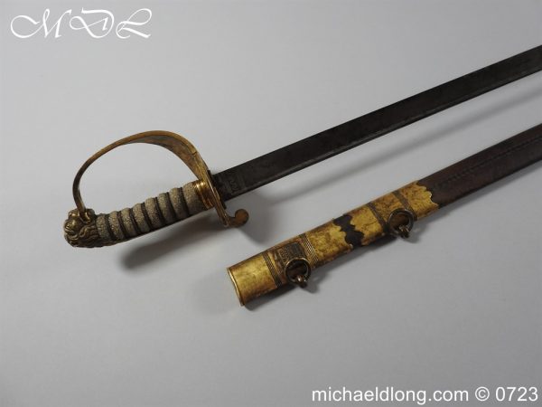 michaeldlong.com 3008476 600x450 British 1827 Pipe Back Naval Sword