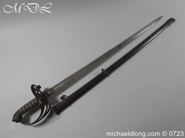 michaeldlong.com 3008501 600x450 Victorian British Cambridgeshire Rifles Officer's Sword
