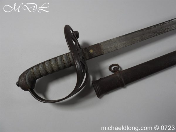 michaeldlong.com 3008502 600x450 Victorian British Cambridgeshire Rifles Officer's Sword