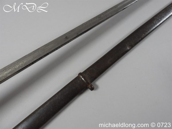 michaeldlong.com 3008507 600x450 Victorian British Cambridgeshire Rifles Officer's Sword