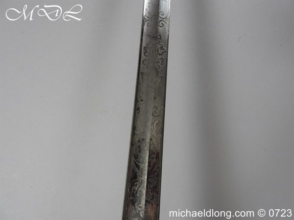michaeldlong.com 3008514 600x450 Victorian British Cambridgeshire Rifles Officer's Sword