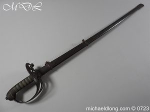 Victorian British Cambridgeshire Rifles Officer's Sword