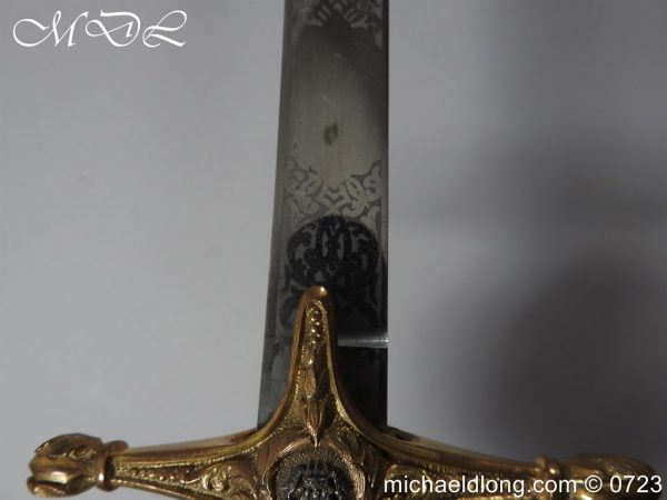 Victorian Welsh Officer’s Mameluke - Image 21