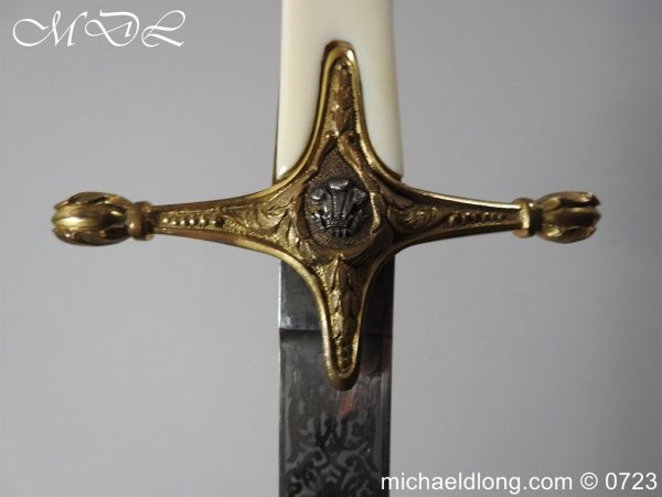 Victorian Welsh Officer’s Mameluke - Image 10