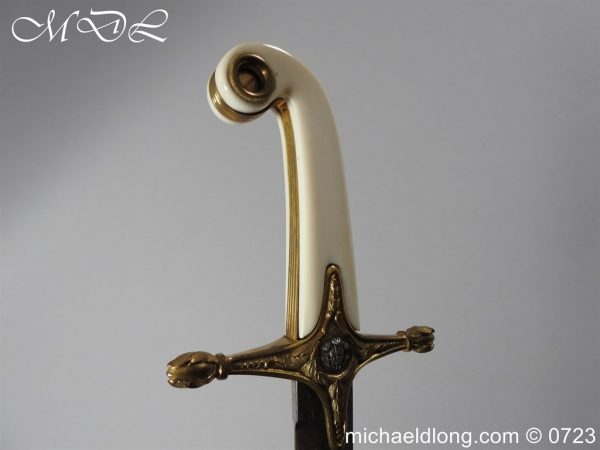 Victorian Welsh Officer’s Mameluke - Image 5