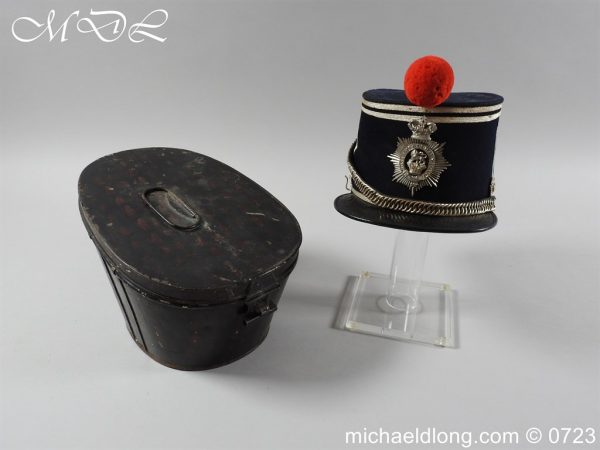 michaeldlong.com 3008623 600x450 Victorian Gloucestershire Militia Officer’s Shako