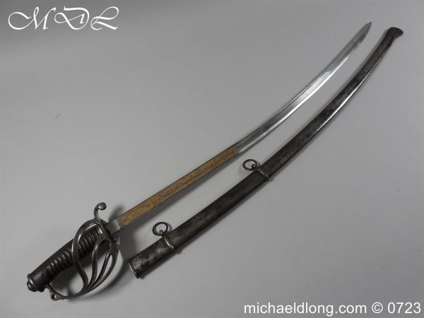 European Cavalry Officer’s Sword by Coulaux