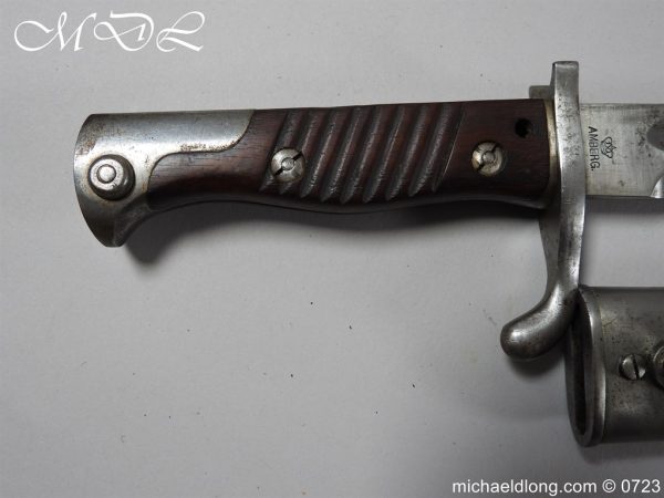Imperial German WW1 Mauser Butcher Bayonet - Image 2