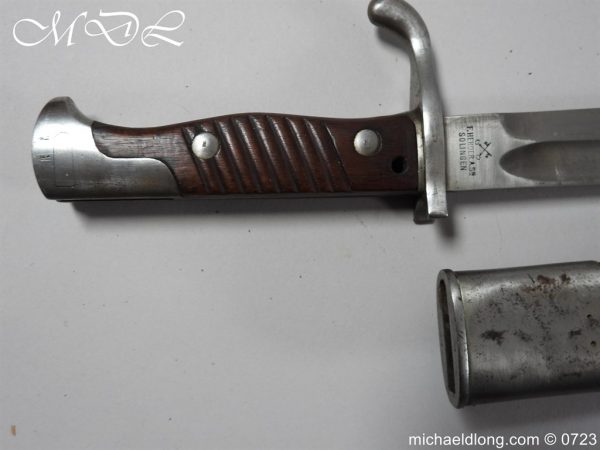 Imperial German WW1 Mauser Butcher Bayonet - Image 14
