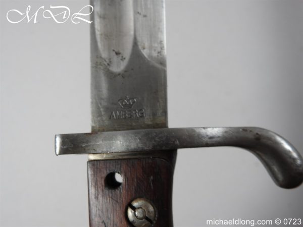 Imperial German WW1 Mauser Butcher Bayonet - Image 9
