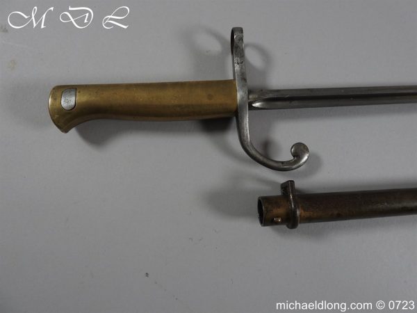 michaeldlong.com 3009091 600x450 Uruguay Model 1871 Bayonet