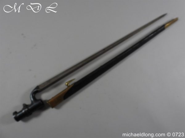 British 1876 Pattern Martini Henry Socket Bayonet