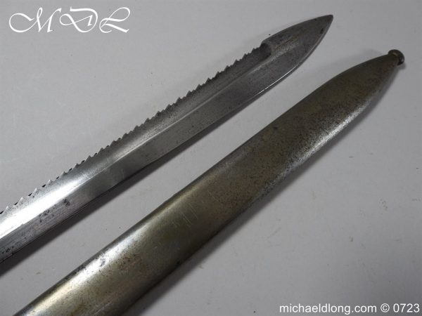 WW1 German S98/05 Saw Back Butcher Bayonet - Image 13
