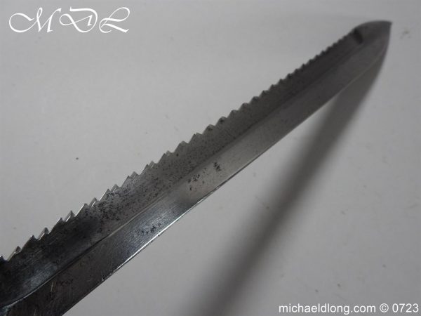 WW1 German S98/05 Saw Back Butcher Bayonet - Image 7