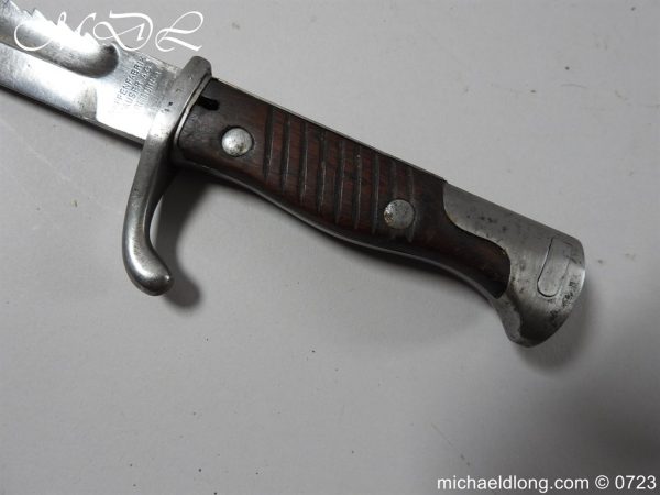 WW1 German S98/05 Saw Back Butcher Bayonet - Image 5