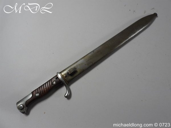 WW1 German S98/05 Saw Back Butcher Bayonet