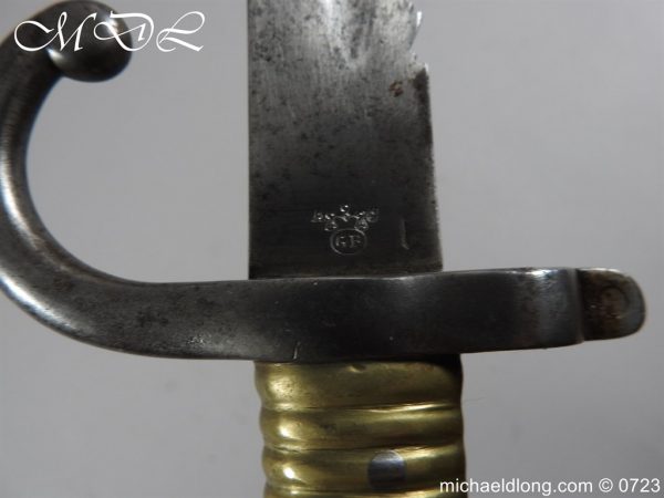 Belgian 1880 Engineers Saw Back Bayonet - Image 8