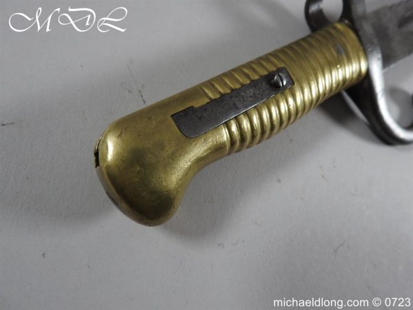Belgian 1880 Engineers Saw Back Bayonet - Image 4