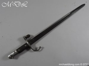 Turkish 1890 Mauser Communications Bayonet