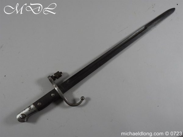 Turkish 1890 Mauser Communications Bayonet